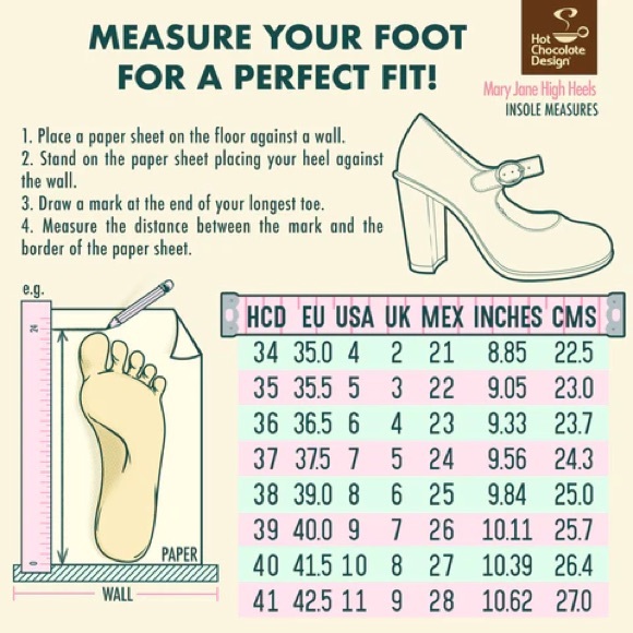 **SNEAK PEEK** Hot Chocolate Design shoes. - Picture 9 of 9